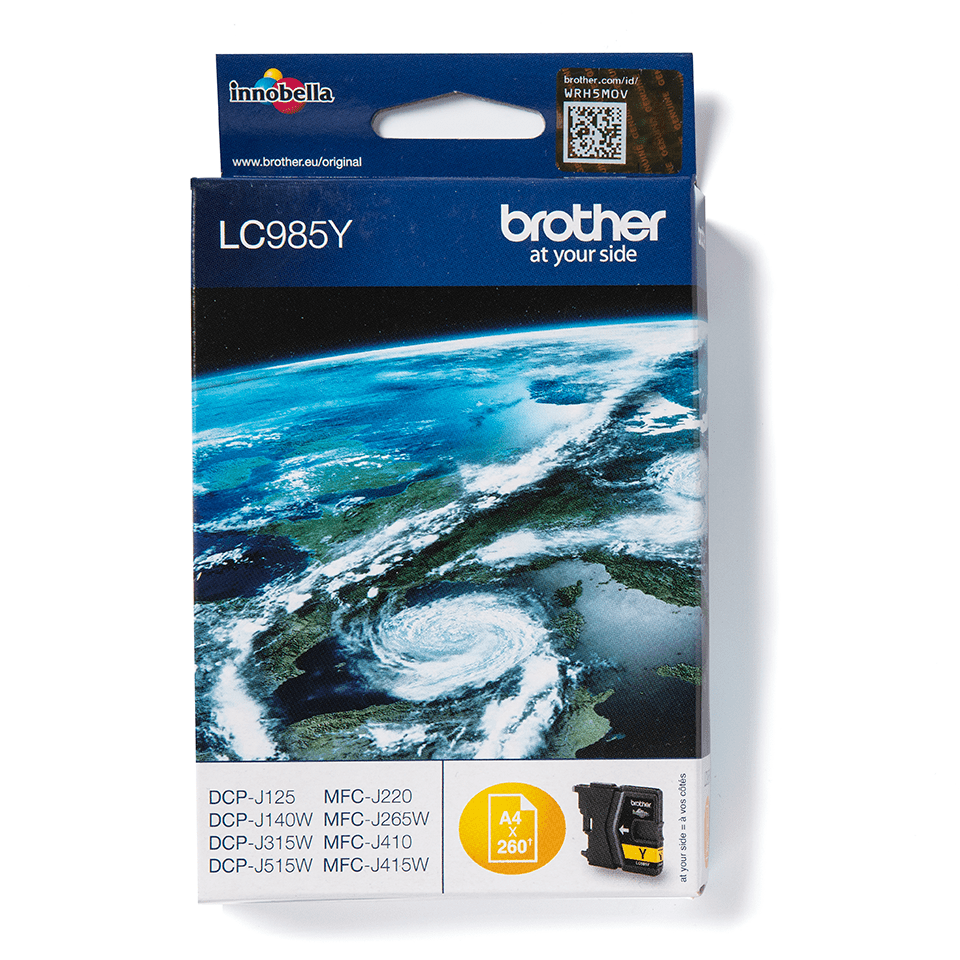 Genuine Brother LC985Y Ink Cartridge – Yellow